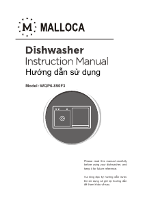 Manual Malloca WQP6-890F3 Dishwasher