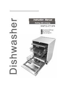Manual Malloca WQP12-J7713FB Dishwasher