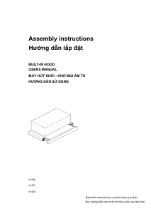 Manual Malloca K1506 Cooker Hood