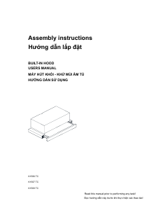 Manual Malloca K1507 TC Cooker Hood