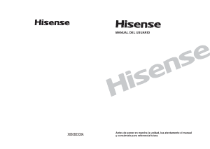 Manual de uso Hisense WFHV7012 Lavadora