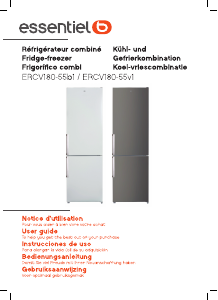 Mode d’emploi Essentiel B ERCV 180-55b1 Réfrigérateur combiné