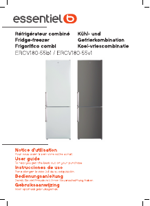 Manual Essentiel B ERCV 180-55v1 Fridge-Freezer