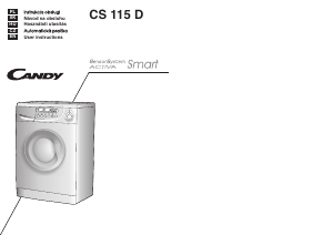 Használati útmutató Candy CS 115D-16S Mosógép