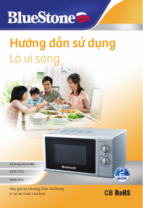 Manual BlueStone MOB-7733 Microwave