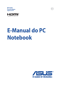 Manual Asus X556UA Vivobook Computador portátil