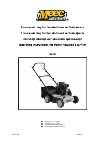 Bruksanvisning Meec Tools 721-095 Vertikalskärare