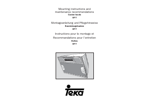 Manual de uso Teka GFT 800 Campana extractora