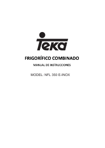 Manual Teka NFL 350 Fridge-Freezer