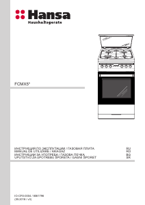 Manual Hansa FCMX59221 Aragaz