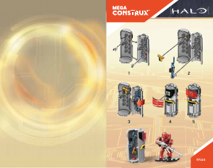 Manual Mega Construx set FPJ24 Halo Damage Boost Power Pack