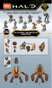 Mode d’emploi Mega Construx set GFT42 Halo Yap Yap le Destructeur