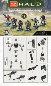 Bedienungsanleitung Mega Construx set GNB16 Halo Marine-Scharfschütze