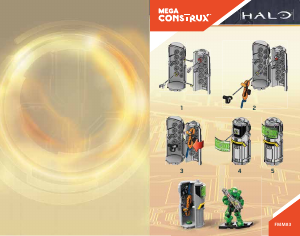Manual Mega Construx set FMM83 Halo Overshield Power Pack