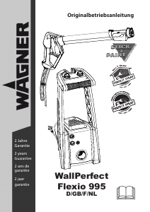 Manual Wagner WallPerfect Flexio 995 Paint Sprayer
