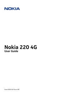 Manual Nokia 220 4G Mobile Phone