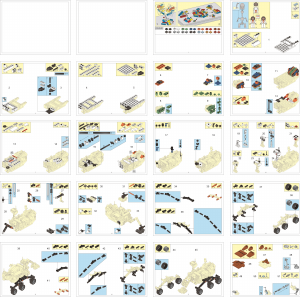 Handleiding Sluban set M38-B0733 Space Planeet rover