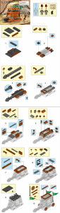 Manual Sluban set M38-B0260 3 Kingdoms Battering ram