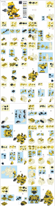 Handleiding Sluban set M38-B0761L Qbricks Bumblebee