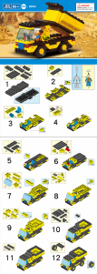 Handleiding Sluban set M38-B9500 Town Kiepwagen