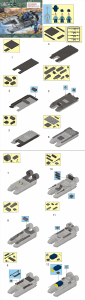 说明书 快乐小鲁班 set M38-B0197 Army特种部队-雷电攻击艇