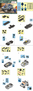 Manual Sluban set M38-B0195 Army Assault vehicle