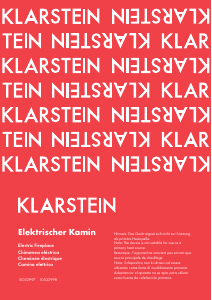 Manual de uso Klarstein 10032997 Chimenea electrica