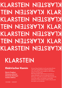 Bedienungsanleitung Klarstein 10032588 Elektrokamin