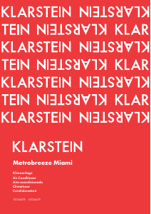 Manual de uso Klarstein 10034679 Metrobreeze Miami Aire acondicionado