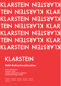 Bedienungsanleitung Klarstein 10029332 Kühl-gefrierkombination