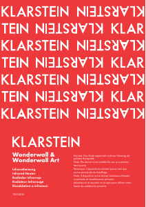 Manual de uso Klarstein 10034234 Wonderwall Calefactor