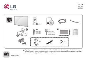 Handleiding LG 32LW341H LED televisie