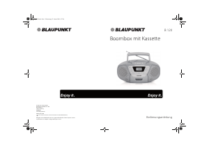 Bedienungsanleitung Blaupunkt B 120 Stereoanlage