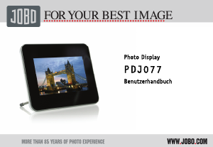 Bedienungsanleitung Jobo PDJ077 Digitaler bilderrahmen