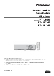 Használati útmutató Panasonic PT-LB1VE Vetítő