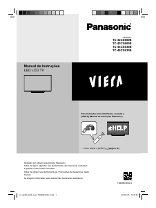 Manual Panasonic TC-43CS630B Viera Televisor LED