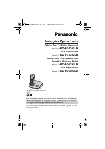 Manual Panasonic KX-TG6392LB Telefone sem fio