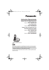 Manual Panasonic KX-TG6391LB Telefone sem fio