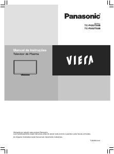 Manual Panasonic TC-P42UT50B Viera Televisor plasma