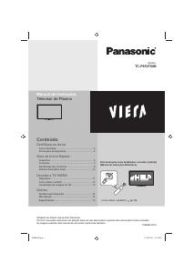 Manual Panasonic TC-P60VT60B Viera Televisor plasma