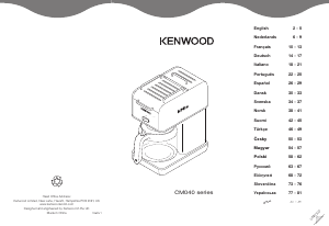 Manual de uso Kenwood CM040 kMix Máquina de café