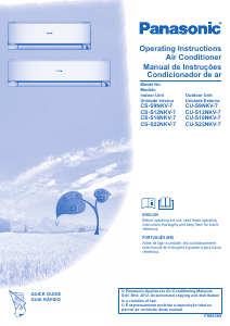 Manual Panasonic S18NKV-7 Air Conditioner