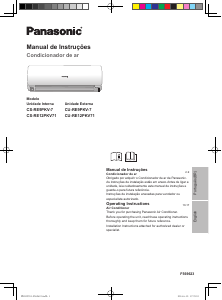 Manual Panasonic RE9PKV-7 Air Conditioner