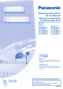 Manual Panasonic S22NKV-7 Air Conditioner