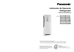 Manual Panasonic NR-BT48PV1XA Frigorífico combinado