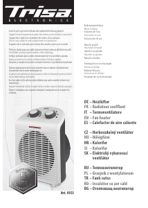 Manuale Trisa Heat & Chill Termoventilatore