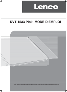 Mode d’emploi Lenco DVT-1533 Téléviseur LCD