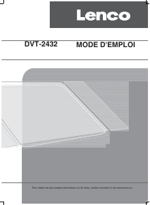 Mode d’emploi Lenco DVT-2432 Téléviseur LCD