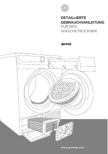 Manual Gorenje D744B Dryer