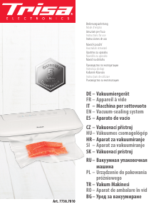 Manual de uso Trisa Vac & Seal Sellador de vacío